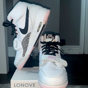 Nike Jordan airs~ Colours: pink,black white,gray